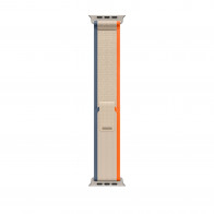 Ремешок Trail Loop для Apple Watch 49mm Orange/Beige - M/L (MT5X3)