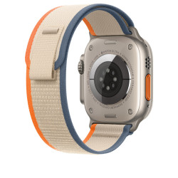 РемінецьTrail Loop для Apple Watch 49mm Orange/Beige - M/L (MT5X3)