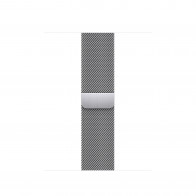 Стальной ремешок Apple для Apple Watch 41mm Milanese Loop Silver (MTJN3)