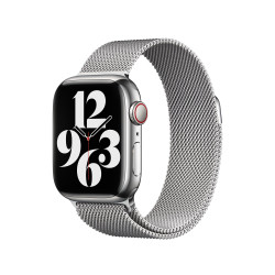 Сталевий ремінець Apple для Apple Watch 41mm Milanese Loop Silver (MTJN3)