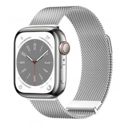 Ремінець WIWU Braided Stailness Steel Band 38/40/41 mm Silver (Wi-WB005)