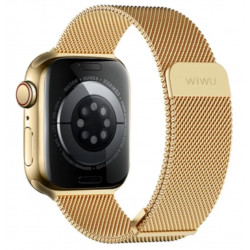 Ремінець WIWU Braided Stailness Steel Band 38/40/41 mm Gold (Wi-WB005)