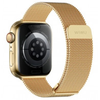 Ремінець WIWU Braided Stailness Steel Band 38/40/41 mm Gold (Wi-WB005)