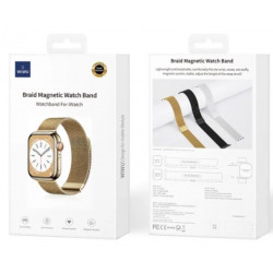 Ремінець WIWU Braided Stailness Steel Band 38/40/41 mm Gold (Wi-WB005)