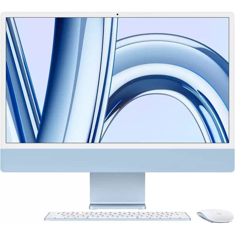 Apple iMac 24" 4.5К M3 Chip 8/512GB 10GPU 2023 Blue (MQRR3UA/A) Apple iMac 24" 4.5К M3 Chip 8/512GB 10GPU 2023 Blue (MQRR3UA/A)