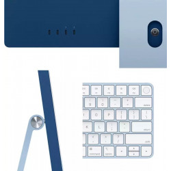 Apple iMac 24" 4.5К M3 Chip 8/512GB 10GPU 2023 Blue (MQRR3UA/A)
