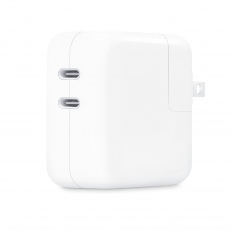 Зарядний пристрій Apple 35W Dual USB-C Port Power Adapter (MW2K3)