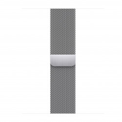 Apple Watch Series 9 41mm (GPS+LTE) Silver Stainless Steel Case with Silver Milanese Loop (MRJ43)