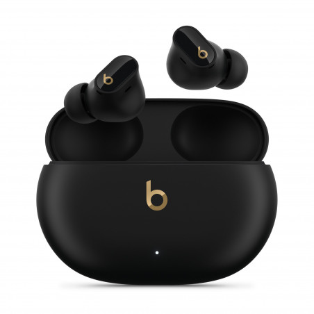 Бездротові навушники Beats Studio Buds Plus True Wireless Noise Cancelling Earbuds Black/Gold (MQLH3)