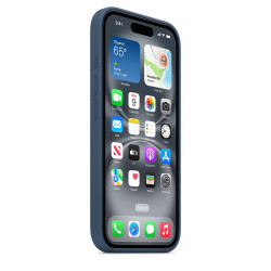Чехол Apple iPhone 16 Silicone Case with MagSafe Denim (MYY23)