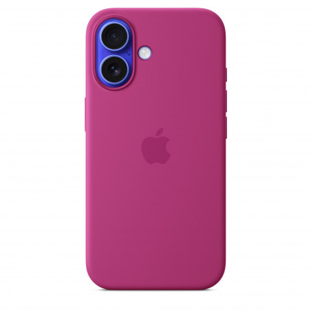Чохол Apple iPhone 16 Silicone Case with MagSafe Fuchsia (MYY53)