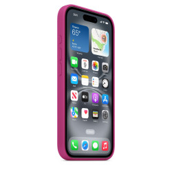 Чохол Apple iPhone 16 Silicone Case with MagSafe Fuchsia (MYY53)