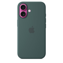 Чехол Apple iPhone 16 Silicone Case with MagSafe Lake Green (MYY83)