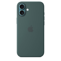 Чехол Apple iPhone 16 Plus Silicone Case with MagSafe Lake Green (MYYH3)