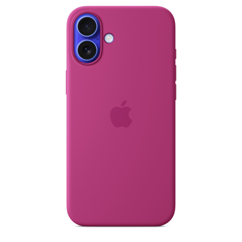 Чохол Apple iPhone 16 Plus Silicone Case with MagSafe Fuchsia (MYYE3) Чохол Apple iPhone 16 Plus Silicone Case with MagSafe Fuchsia (MYYE3)