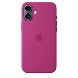 Чохол Apple iPhone 16 Plus Silicone Case with MagSafe Fuchsia (MYYE3)