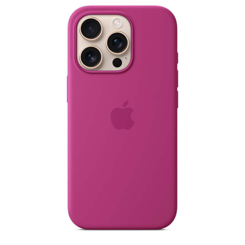 Чохол Apple iPhone 16 Pro Silicone Case with MagSafe Fuchsia (MYYN3) Чохол Apple iPhone 16 Pro Silicone Case with MagSafe Fuchsia (MYYN3)