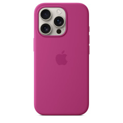 Чохол Apple iPhone 16 Pro Silicone Case with MagSafe Fuchsia (MYYN3)
