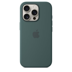 Чехол Apple iPhone 16 Pro Silicone Case with MagSafe Lake Green (MYYR3)