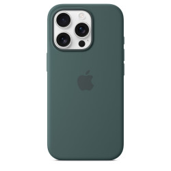 Чехол Apple iPhone 16 Pro Silicone Case with MagSafe Lake Green (MYYR3)
