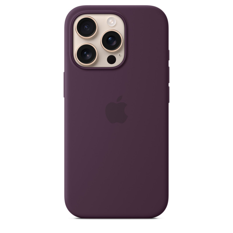 Чохол Apple iPhone 16 Pro Silicone Case with MagSafe Plum (MYYM3) Чохол Apple iPhone 16 Pro Silicone Case with MagSafe Plum (MYYM3)