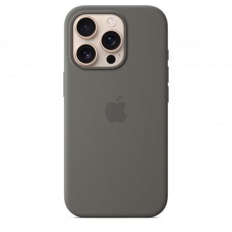 Чохол Apple iPhone 16 Pro Silicone Case with MagSafe Stone Gray (MYYL3)