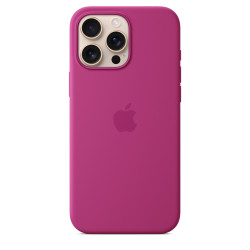 Чохол Apple iPhone 16 Pro Max Silicone Case with MagSafe Fuchsia (MYYX3)