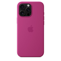 Чехол Apple iPhone 16 Pro Max Silicone Case with MagSafe Fuchsia (MYYX3)