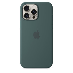 Чехол Apple iPhone 16 Pro Max Silicone Case with MagSafe Lake Green (MA7V4)