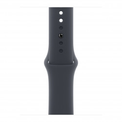 Apple Watch SE 2024 40mm (GPS) Midnight Aluminum Case with Midnight Sport Band - M/L (MXE93QH/A)