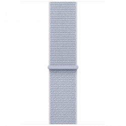 Apple Watch SE 2024 44mm (GPS) Silver Aluminum Case with Blue Cloud Sport Loop (MXET3QH/A)