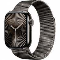 Apple Watch Series 10 42mm (GPS+LTE) Slate Titanium Case with Slate Milanese Loop (MX053)