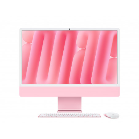 Apple iMac 24" 4.5К M4 Chip 16/256GB 8CPU/8GPU 2024 Pink (MWUG3)