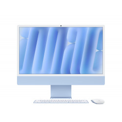 Apple iMac 24" 4.5К M4 Chip 16/256GB 10CPU/10GPU 2024 Blue (MWV13)