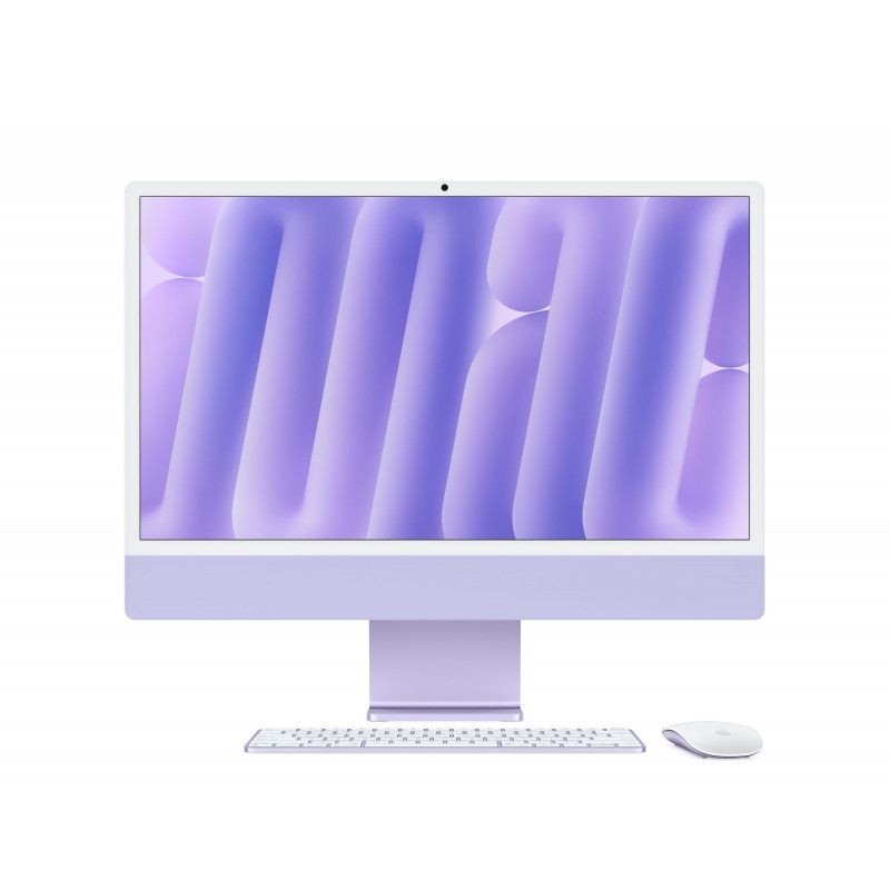Apple iMac 24" 4.5К M4 Chip 16/256GB 10CPU/10GPU 2024 Purple (MWV63) Apple iMac 24" 4.5К M4 Chip 16/256GB 10CPU/10GPU 2024 Purple (MWV63)