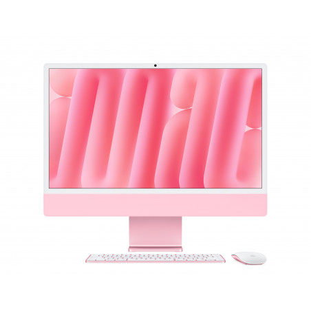 Apple iMac 24" 4.5К M4 Chip 16/256GB 10CPU/10GPU 2024 Pink (MWV43)