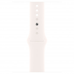 Apple Watch Series 10 46mm (GPS+LTE) Rose Gold Aluminium Case with Light Blush Sport Band - S/M (MWY63)