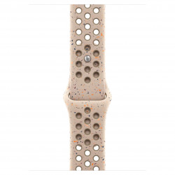 Apple Watch Series 10 46mm (GPS) Rose Gold Aluminium Case with Desert Stone Nike Sport Band - S/M (MYL83, MWX23)