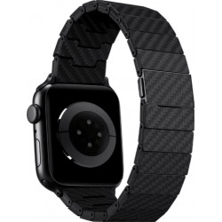Ремешок Pitaka Carbon Fiber Watch Band для Apple Watch 49/45/44mm Modern Black/Gray (AWB2307)