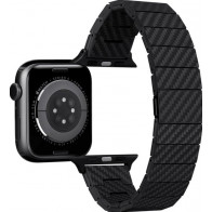 Ремінець Pitaka Carbon Fiber Watch Band для Apple Watch 49/45/44mm Modern Black/Gray (AWB2307)