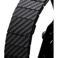 Ремешок Pitaka Carbon Fiber Watch Band для Apple Watch 49/45/44mm Modern Black/Gray (AWB2307)