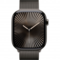 Apple Watch Series 10 46mm (GPS+LTE) Slate Titanium Case with Slate Milanese Loop - M/L (MXMТ3, MX173)