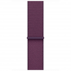 Apple Watch Series 10 46mm (GPS+LTE) Rose Gold Aluminium Case with Plum Sport Loop (MWY83)