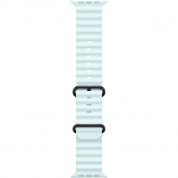 Apple Watch Ultra 2 (2024) 49mm (GPS+LTE) Black Titanium Case with Ice Blue Ocean Band (MYP83, MYTC3)