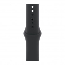 Apple Watch Series 10 42mm (GPS+LTE) Slate Titanium Case with Black Sport Band - M/L (MWXH3)