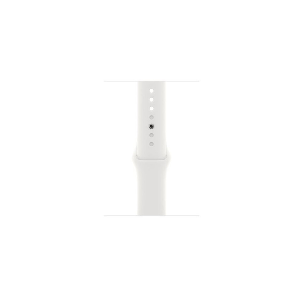 Ремешок для Apple Watch 42/44/45/49mm Sport Band White - Size M/L (MP7H3) Ремешок для Apple Watch 42/44/45/49mm Sport Band White - Size M/L (MP7H3)
