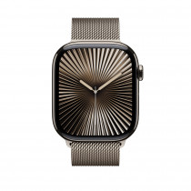 Сталевий ремінець Apple для Apple Watch 46mm Milanese Loop Natural - Size M/L (MXMQ3)