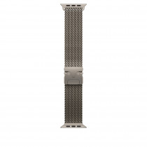 Титановый ремешок Apple для Apple Watch 49mm Milanese Loop Natural Titanium - Size M (MXKD3)