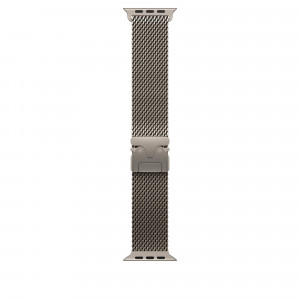 Титановий ремінець Apple для Apple Watch 49mm Milanese Loop Natural Titanium - Size M (MXKD3)