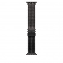 Титановый ремешок Apple для Apple Watch 49mm Milanese Loop Black Titanium - Size L (MXKH3)
